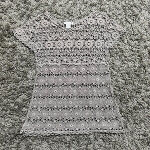 Coquette Lace Sheer Top Solitaire Brand Size S